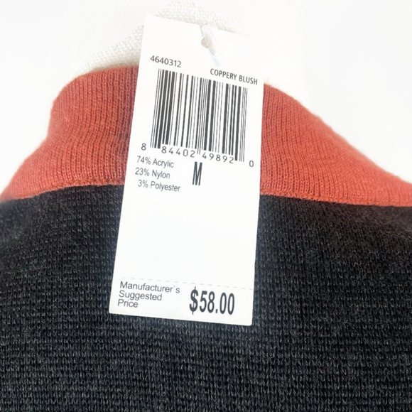 FILATO Cardigan Sweater Womens Medium Coppery Blush Bown Orange - Picture 5 of 8